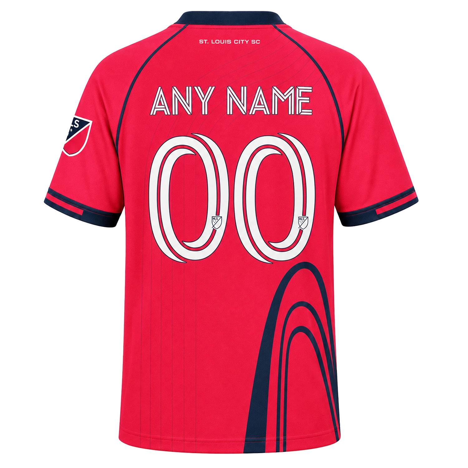 St. Louis City SC Jersey – Stunning Custom Red Wave