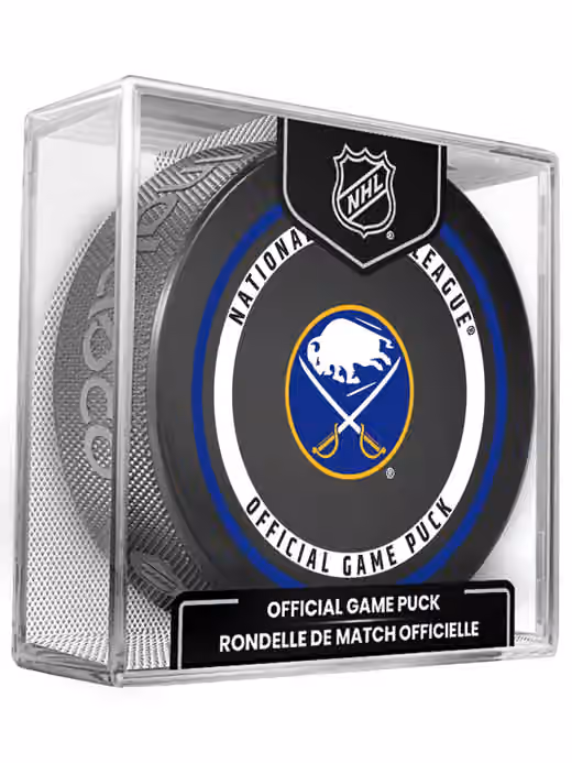 Buffalo Sabres 2026-27 NHL Official Game Puck view 1