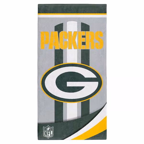 Green Bay Packers Extreme NFL Beach Towel view 1
