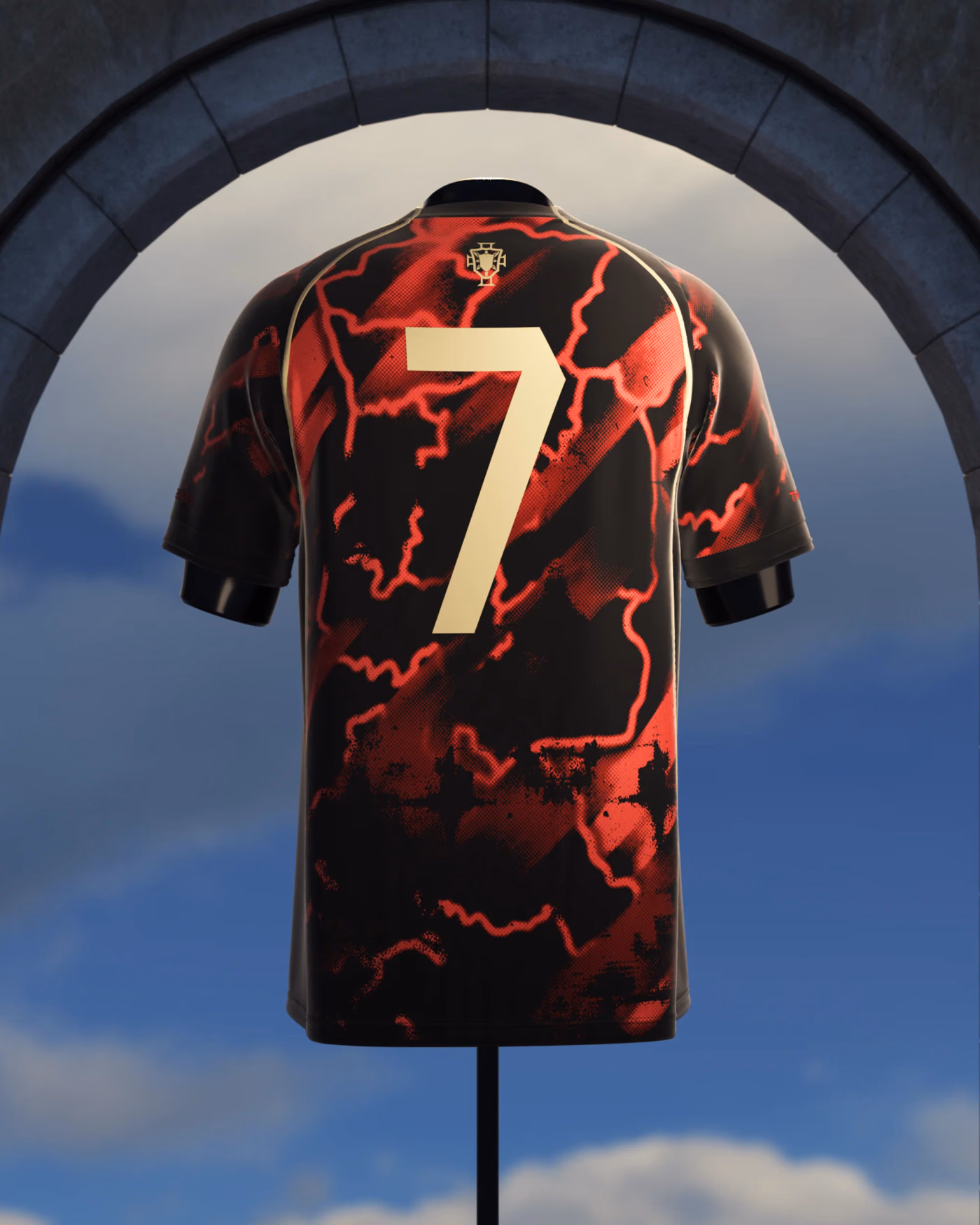 Jersevo Custom Personalized The Siu - Number 7 Jersey back view