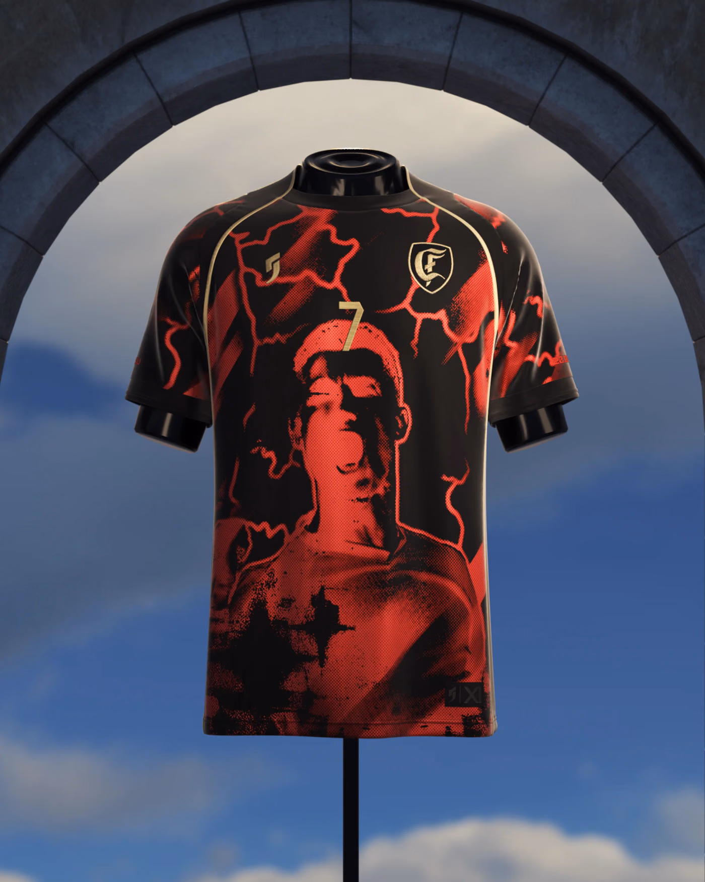 Jersevo Custom Personalized The Siu - Number 7 Jersey front view