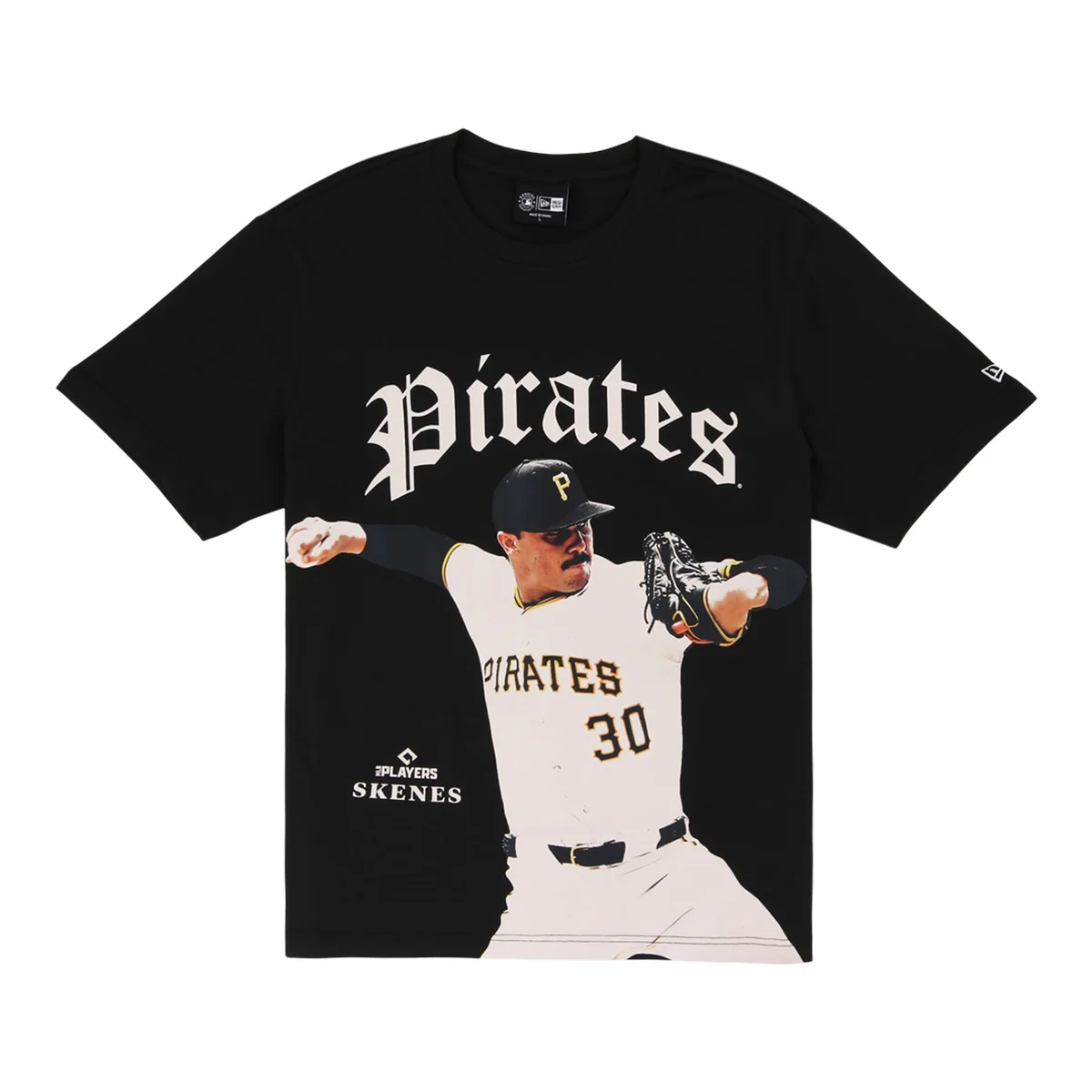 Pittsburgh Pirates MLB 'Batter Up' New Era T-Shirt Collection - Paul Ske front view