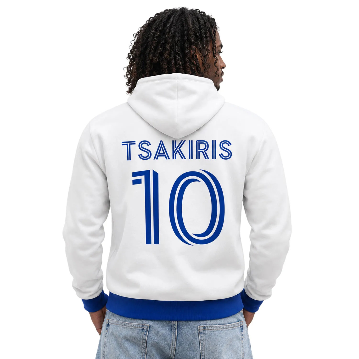 Niko Tsakiris Quakes Hoodie Bold Fan Gear