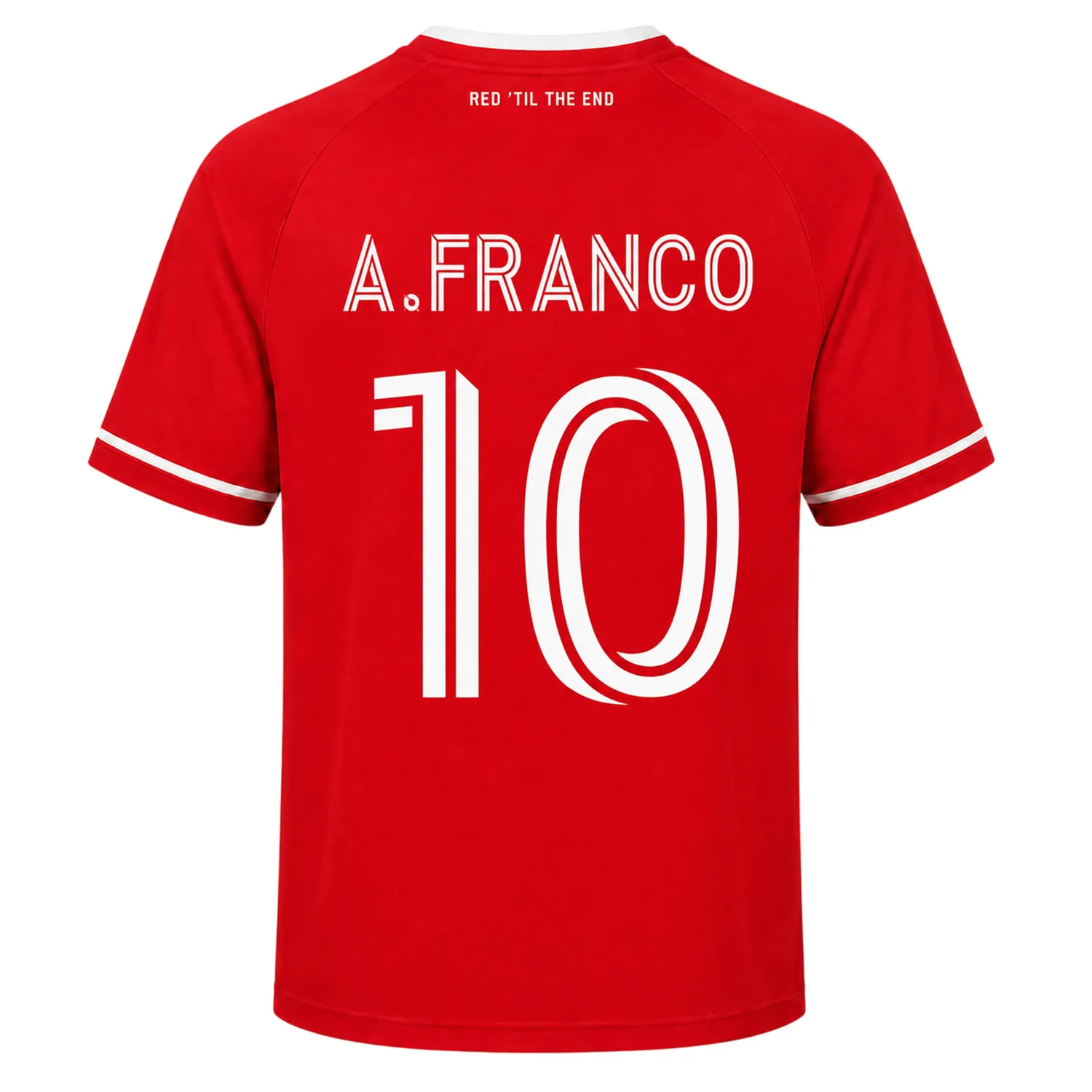 Andre Franco Chicago Fire Red Jersey Legendary Team Sports