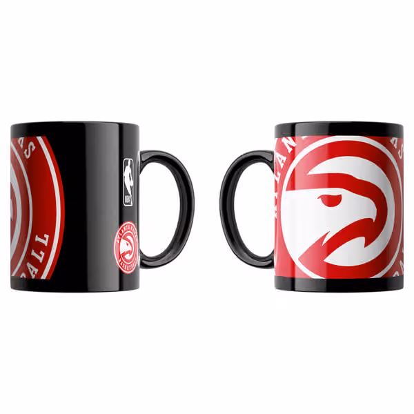 Atlanta Hawks Oversized Logo NBA Mug (330 ml) view 1