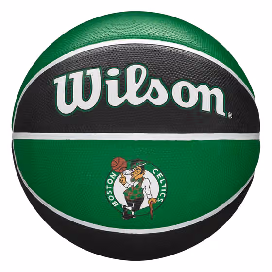 Boston Celtics Team Tribute Wilson NBA Basketball (Size 7) view 1