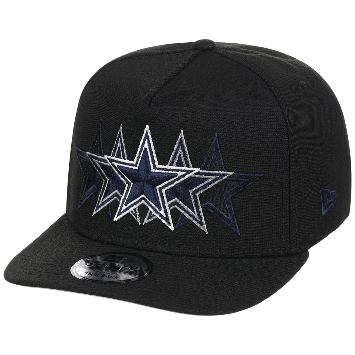Dallas Cowboys NFL Seismic New Era 9FIFTY A-Frame detail view