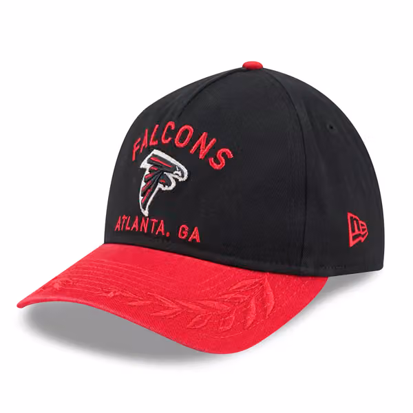 Atlanta Falcons 2025 NFL Draft 9TWENTY A-Frame Adjustable Cap Black product photo