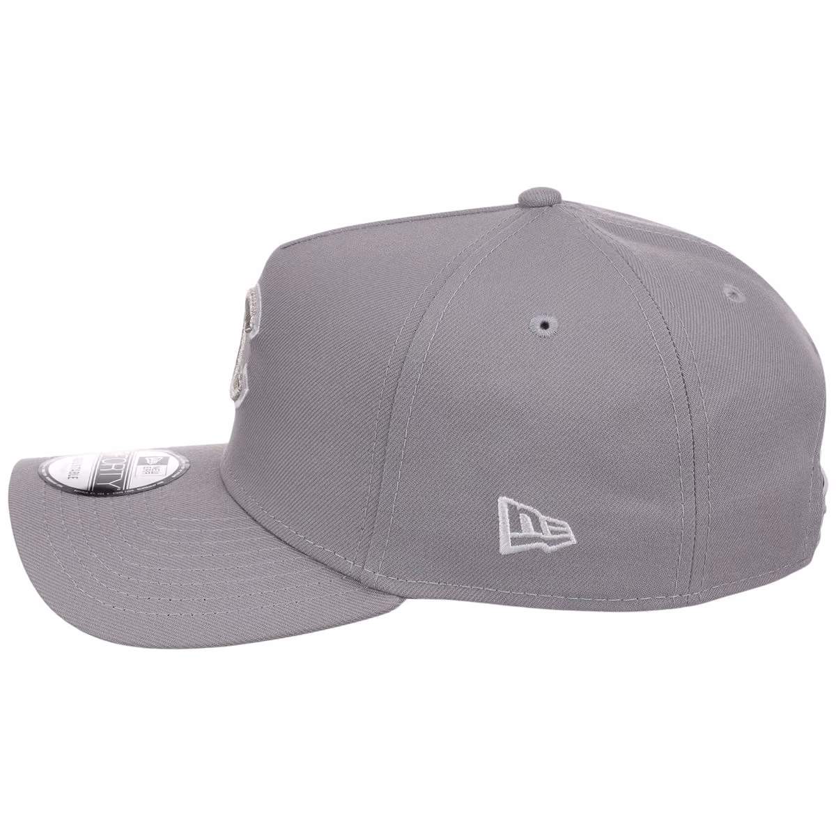 Chicago Cubs MLB Gray x White FASHION CORE New Era 9FORTY A-Frame detail view
