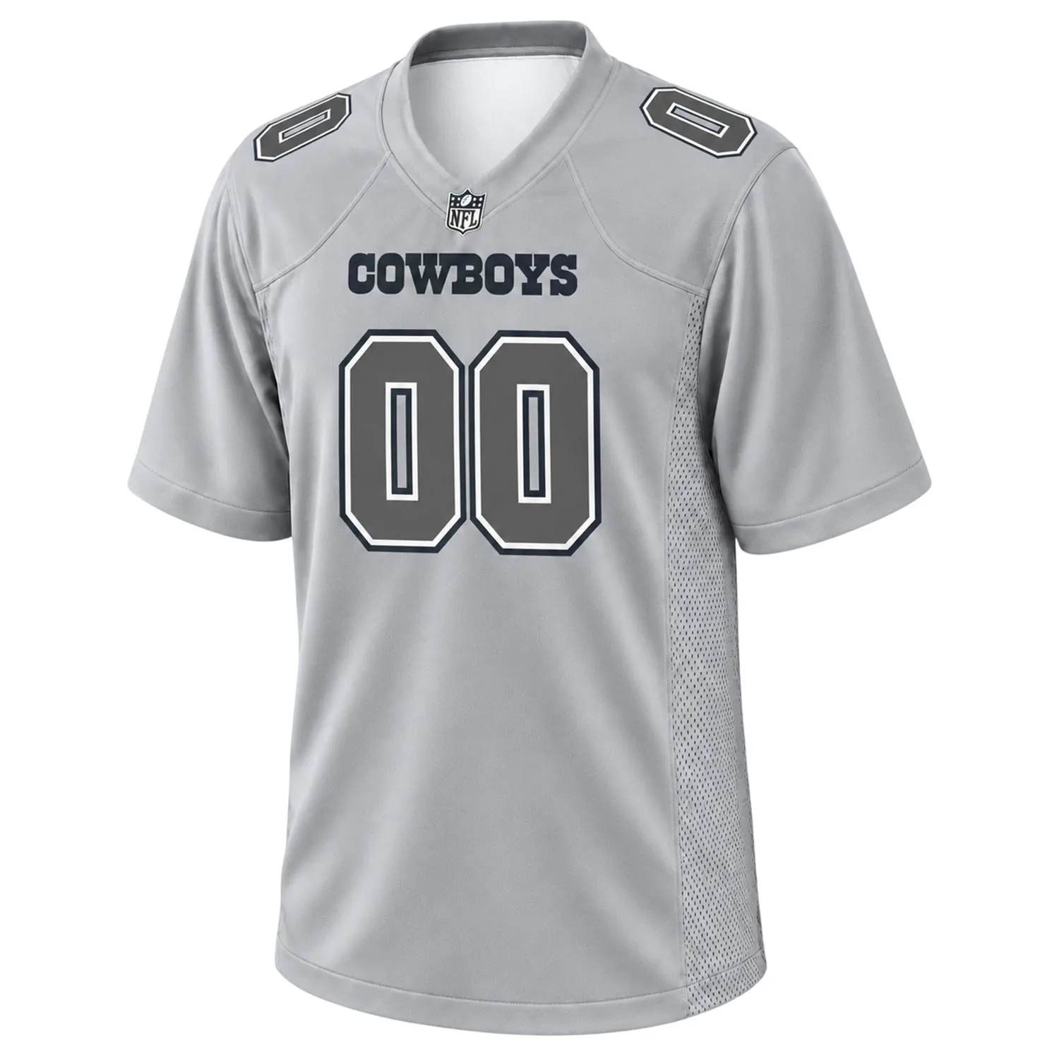 Dallas Cowboys Gray Jersey 2026 Custom Name and Number Epic NFL Apparel