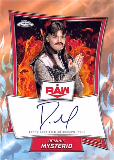 2025 Topps Chrome Sapphire WWE Wrestling Hobby Box view 3