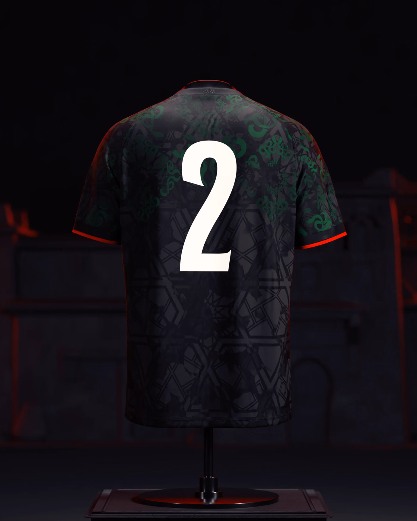 Jersevo Custom Personalized Arra Heritage Jersey (2026WC Edition) back view