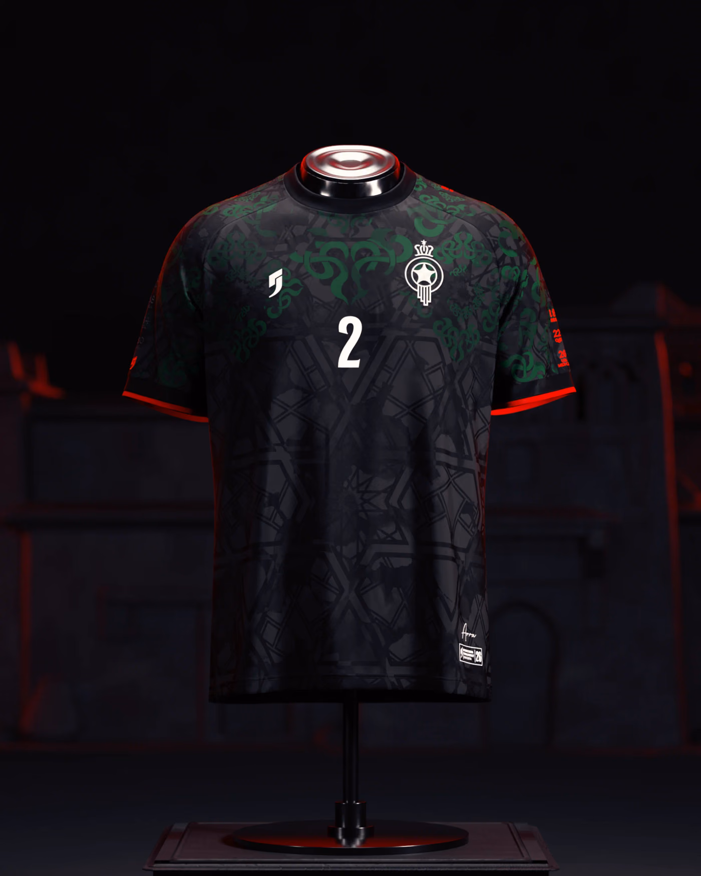 Jersevo Custom Personalized Arra Heritage Jersey (2026WC Edition) front view