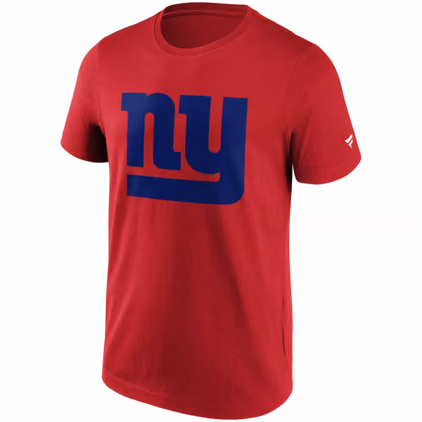 New York Giants Primary Logo NFL T-Shirt Red view 1