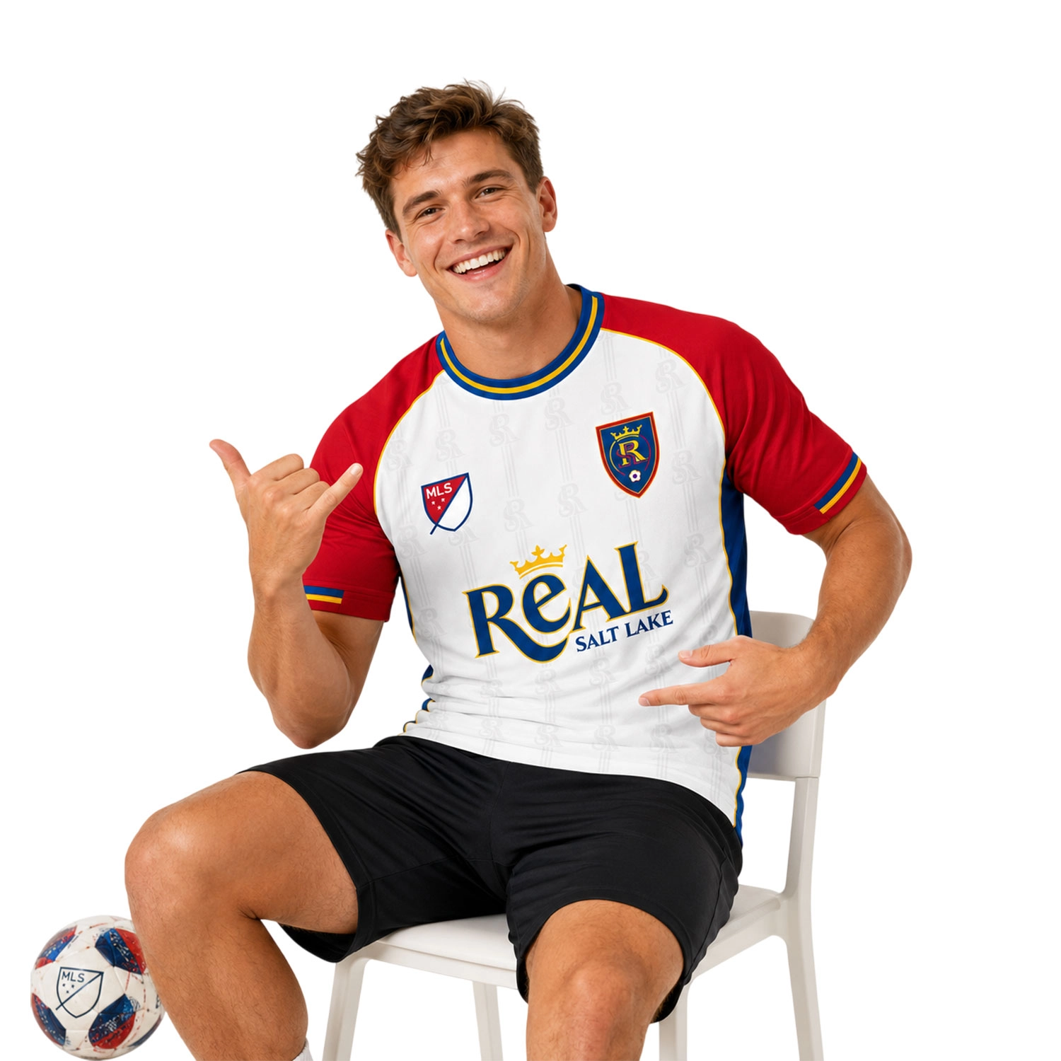 Real Salt Lake Jersey – Epic White Red Classic