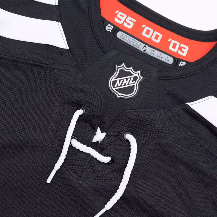New Jersey Devils Premier Youth NHL Jersey Alternate Black (KIDS) view 4