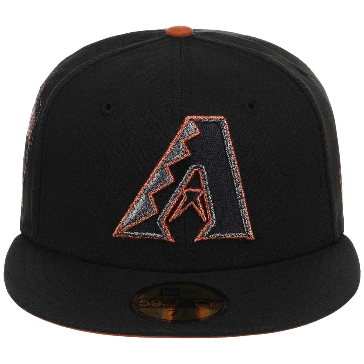 Arizona Diamondbacks MLB Copper Pot New Era 59FIFTY detail view