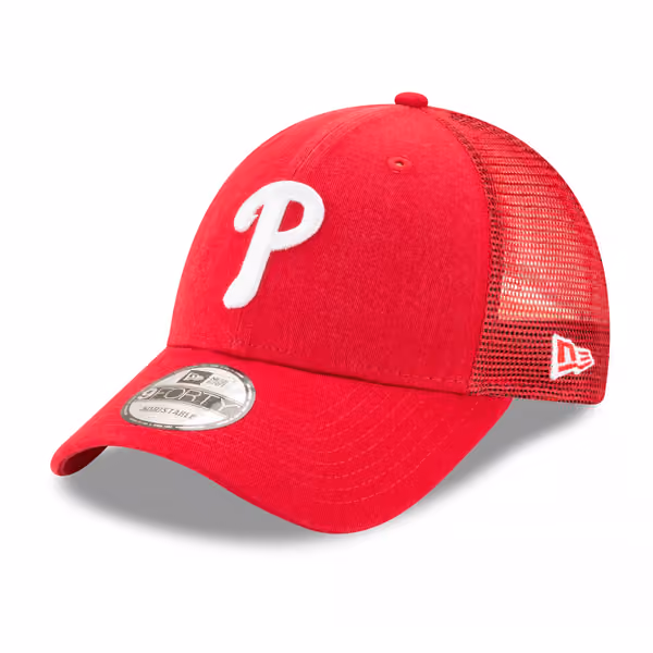 Philadelphia Phillies Basic New Era 9FORTY Trucker MLB Cap product photo