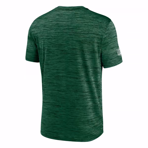 New York Jets 2025 NFL Sideline Nike Velocity Performance T-Shirt Green view 3