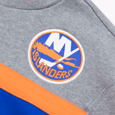 New York Islanders Head Coach Mitchell & Ness NHL Hoodie view 3