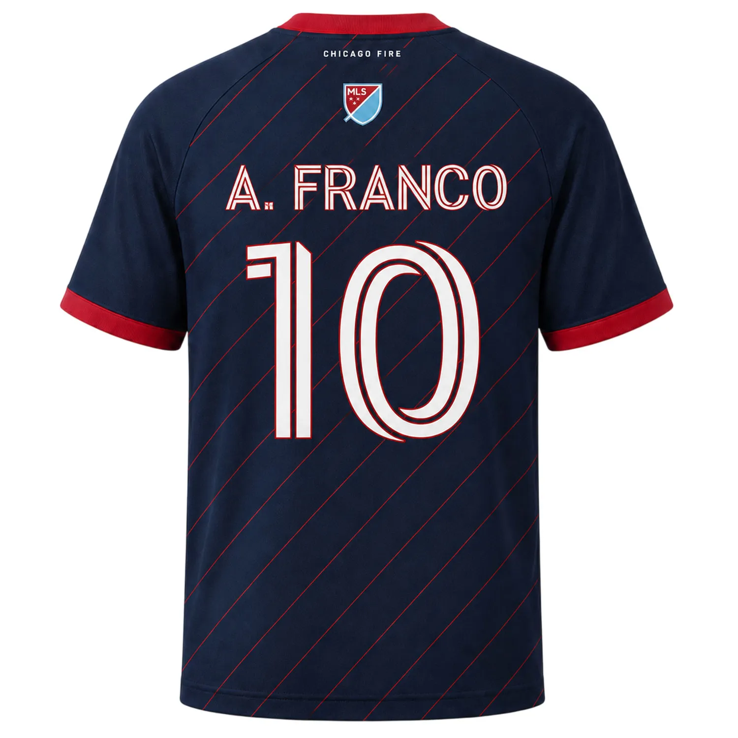 Andre Franco Chicago Fire Jersey Vibrant Navy Kit