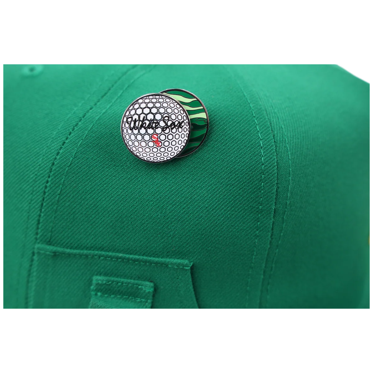 Chicago White Sox MLB Augusta Bloom New Era 59FIFTY w/ Golf Pin detail view