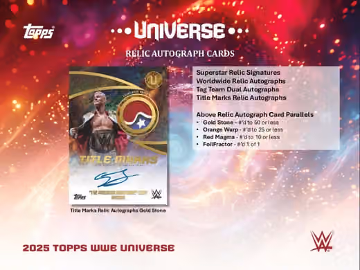 2025 Topps Universe WWE Blaster Box view 7