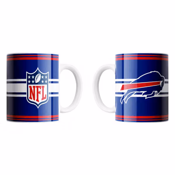 Buffalo Bills Logo & Shield NFL Mug (330 ml) view 1