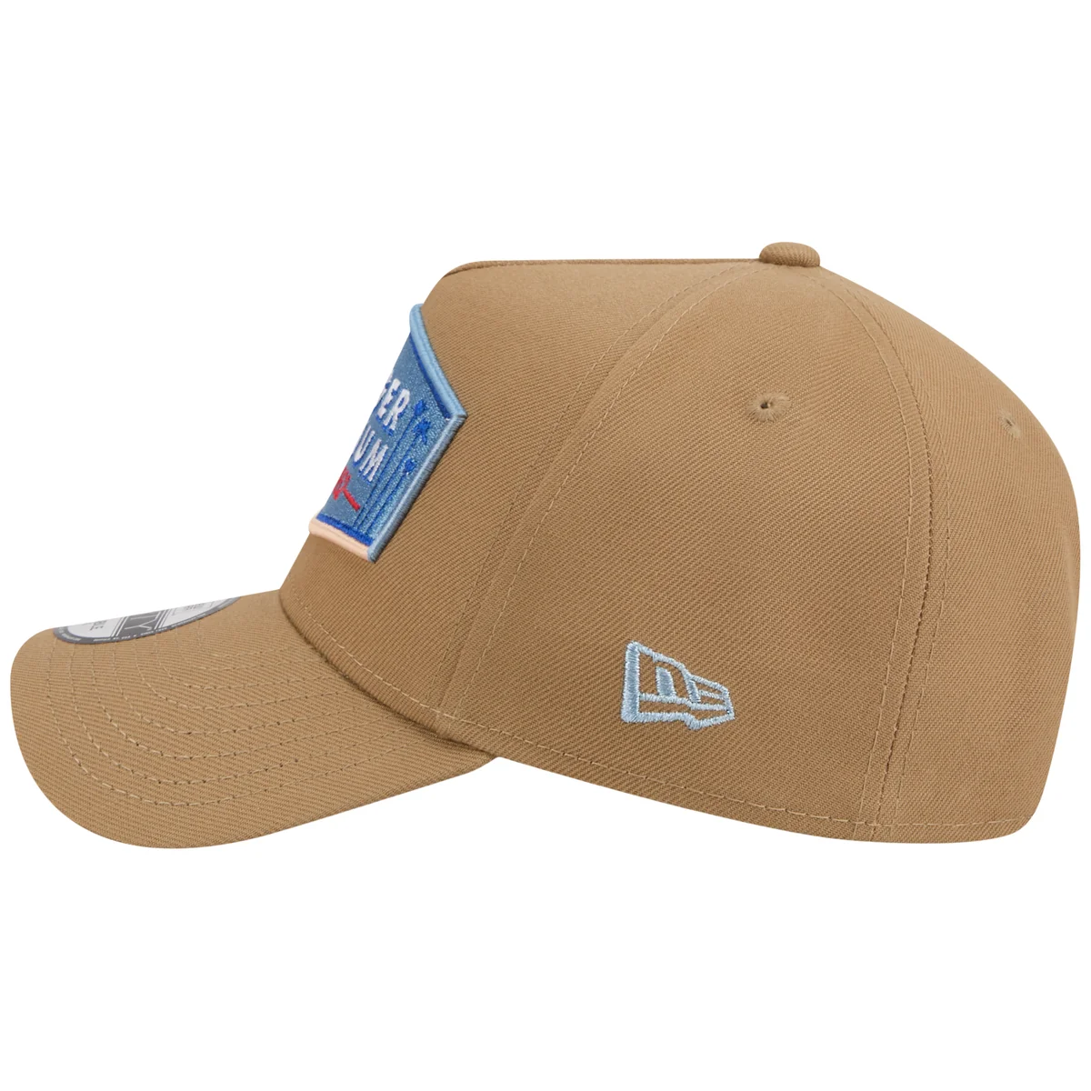 Los Angeles Dodgers Los Angeles Crown the City - Stadium - Khaki/Royal New Era 9FORTY detail view