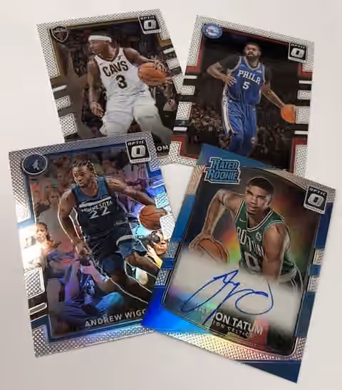 2017/18 Panini Donruss Optic Basketball Hobby Box NBA view 3