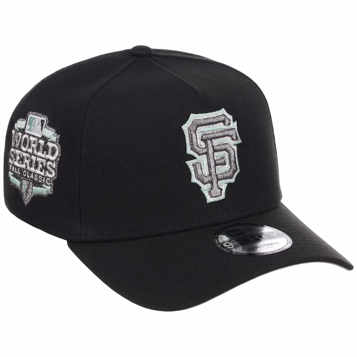 San Francisco Giants MLB Alpine Snow New Era 9FORTY A-Frame front view