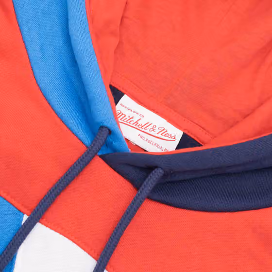 Houston Rockets Mitchell & Ness Color Blocked NBA Fleece Hoodie view 5
