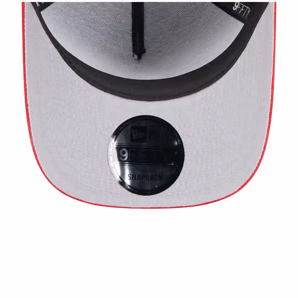Atlanta Falcons 2025 NFL Draft New Era 9FIFTY A-Frame Snapback Cap Black view 6