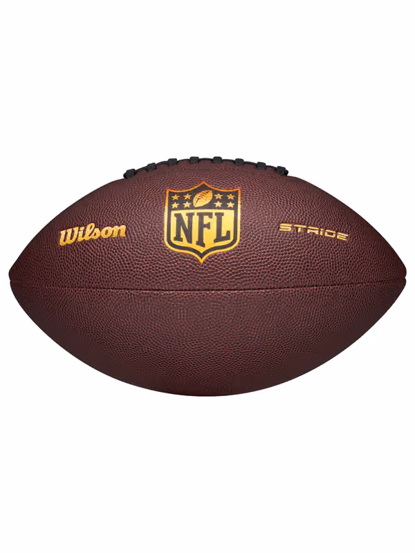 Wilson NFL Stride Official Size Football Brown view 4