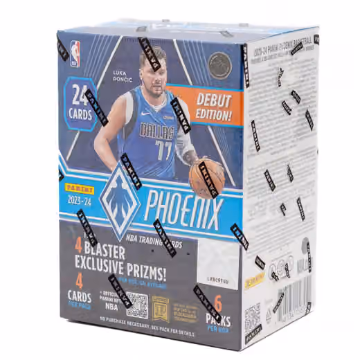 2023/24 Panini Phoenix Basketball NBA Blaster Box view 1