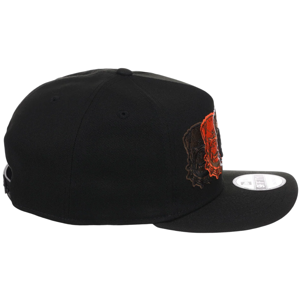 Cleveland Browns NFL Seismic New Era 9FIFTY A-Frame detail view