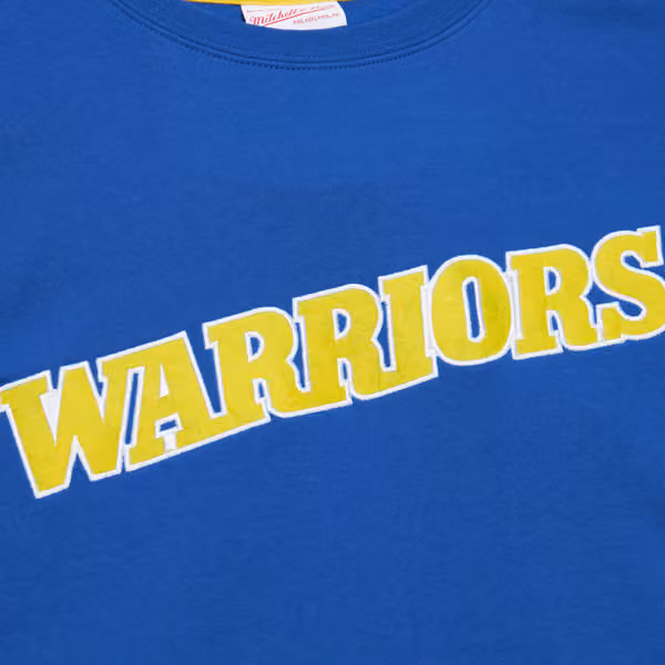 Golden State Warriors Mitchell & Ness There and Back NBA Crewneck Sweater view 3