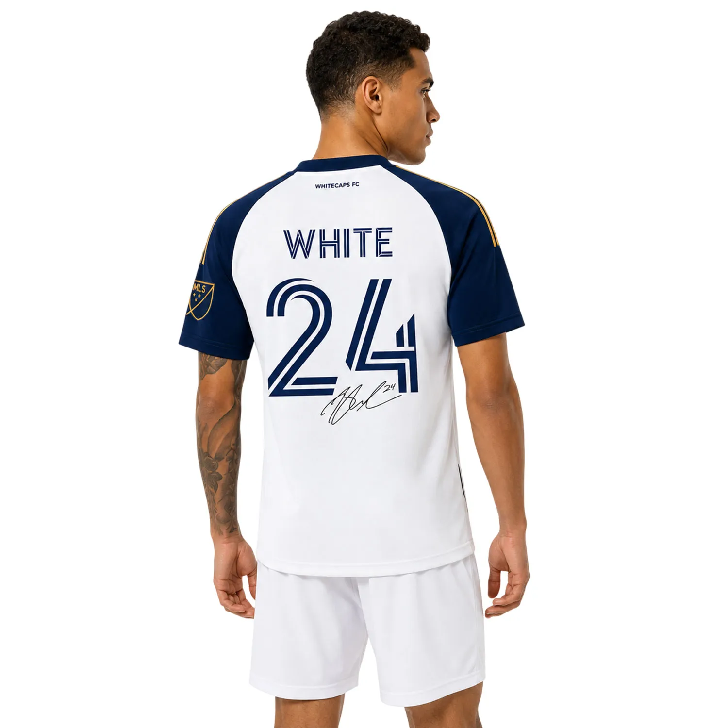 VWFC White Brian White Jersey Vibrant Wear