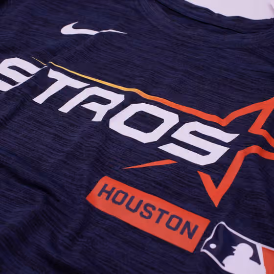 Houston Astros City Connect 2026 MLB Authentic Velocity T-Shirt Navy view 3