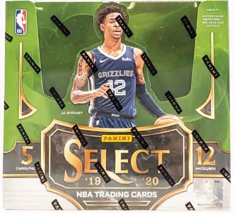 2019/20 Panini Select Basketball Hobby Box NBA view 1