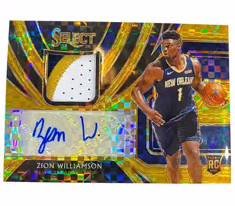 2019/20 Panini Select Basketball Hobby Box NBA view 5