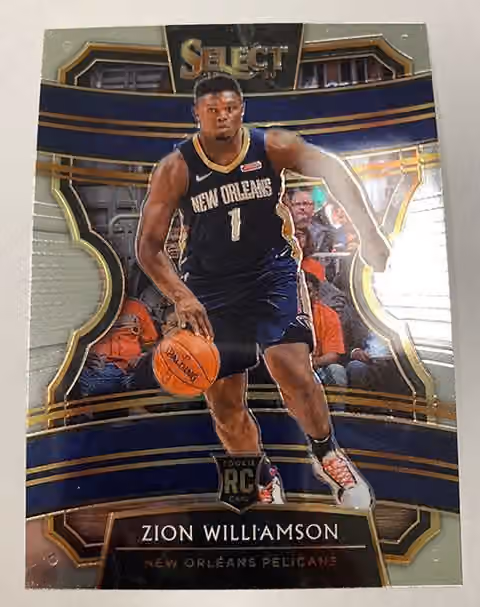 2019/20 Panini Select Basketball Hobby Box NBA view 2