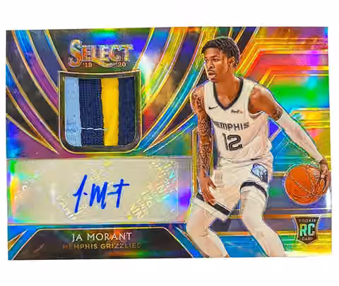 2019/20 Panini Select Basketball Hobby Box NBA view 3