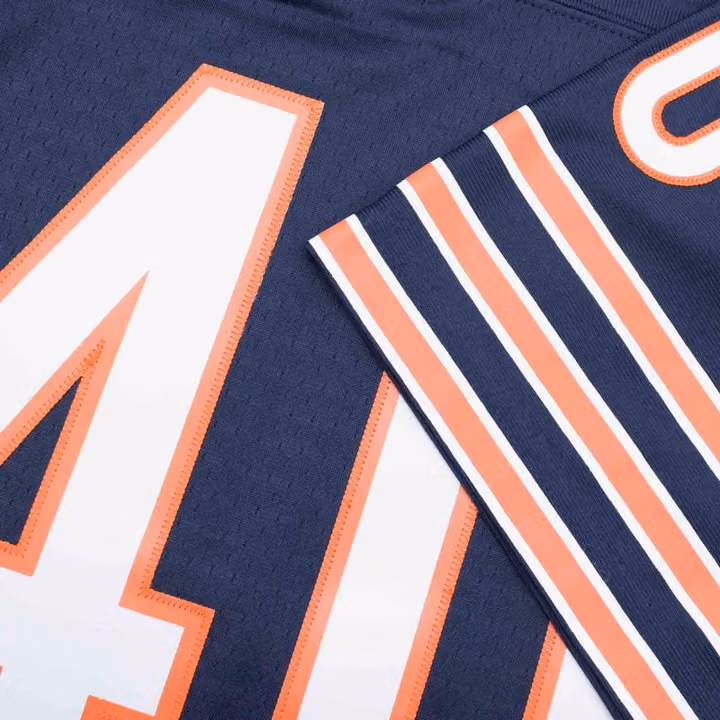Gale Sayers #40 Chicago Bears Mitchell & Ness Throwback NFL Jersey Navy view 4