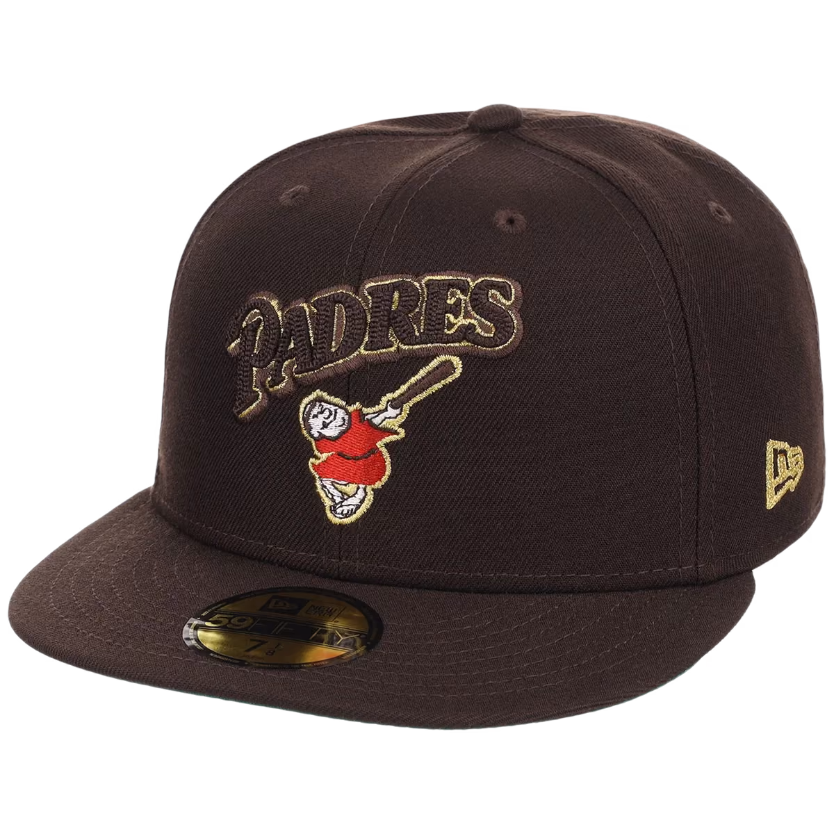 San Diego Padres San Diego Crown the City (Dark Brown/Dark Brown)New Era 59FIFTY detail view