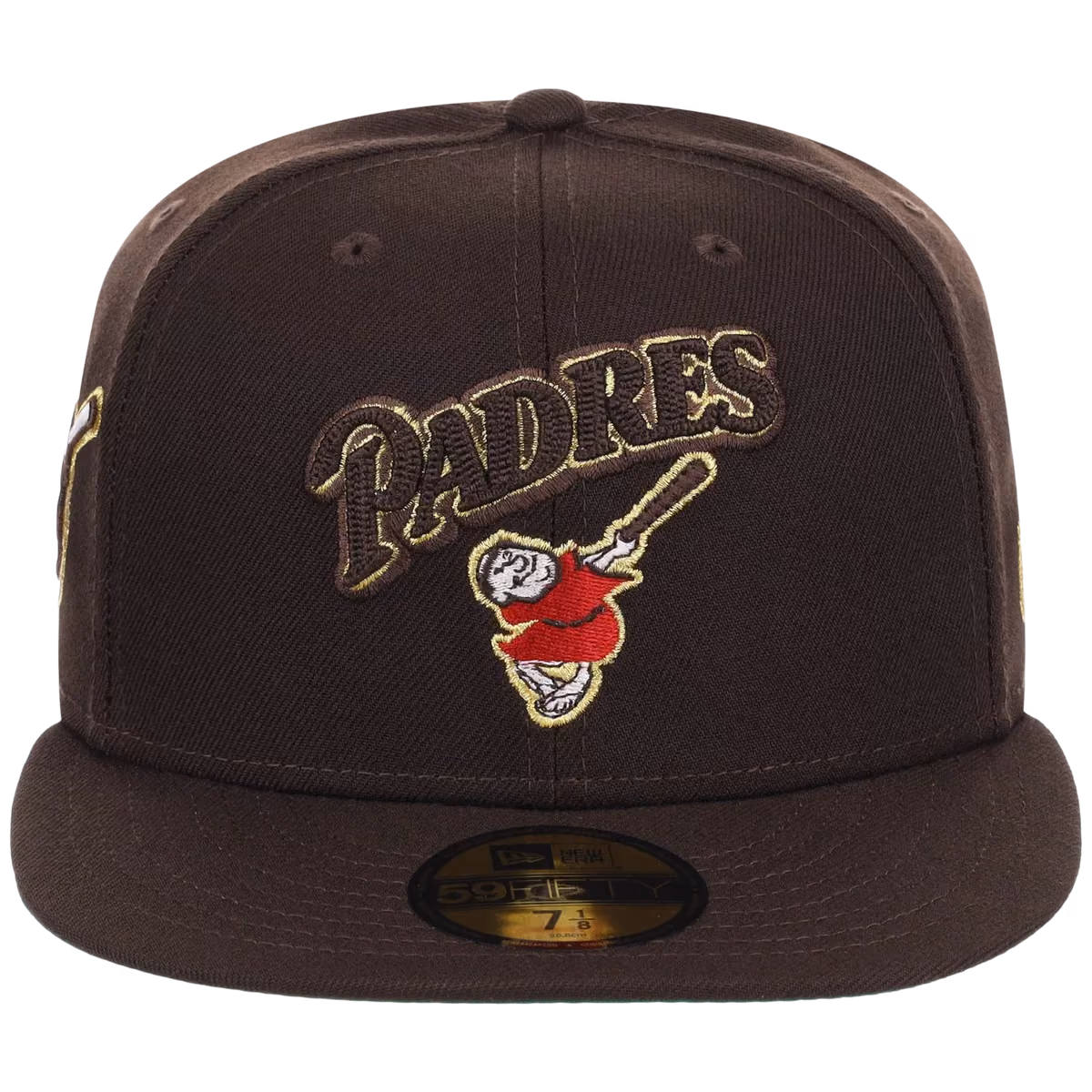San Diego Padres San Diego Crown the City (Dark Brown/Dark Brown)New Era 59FIFTY detail view