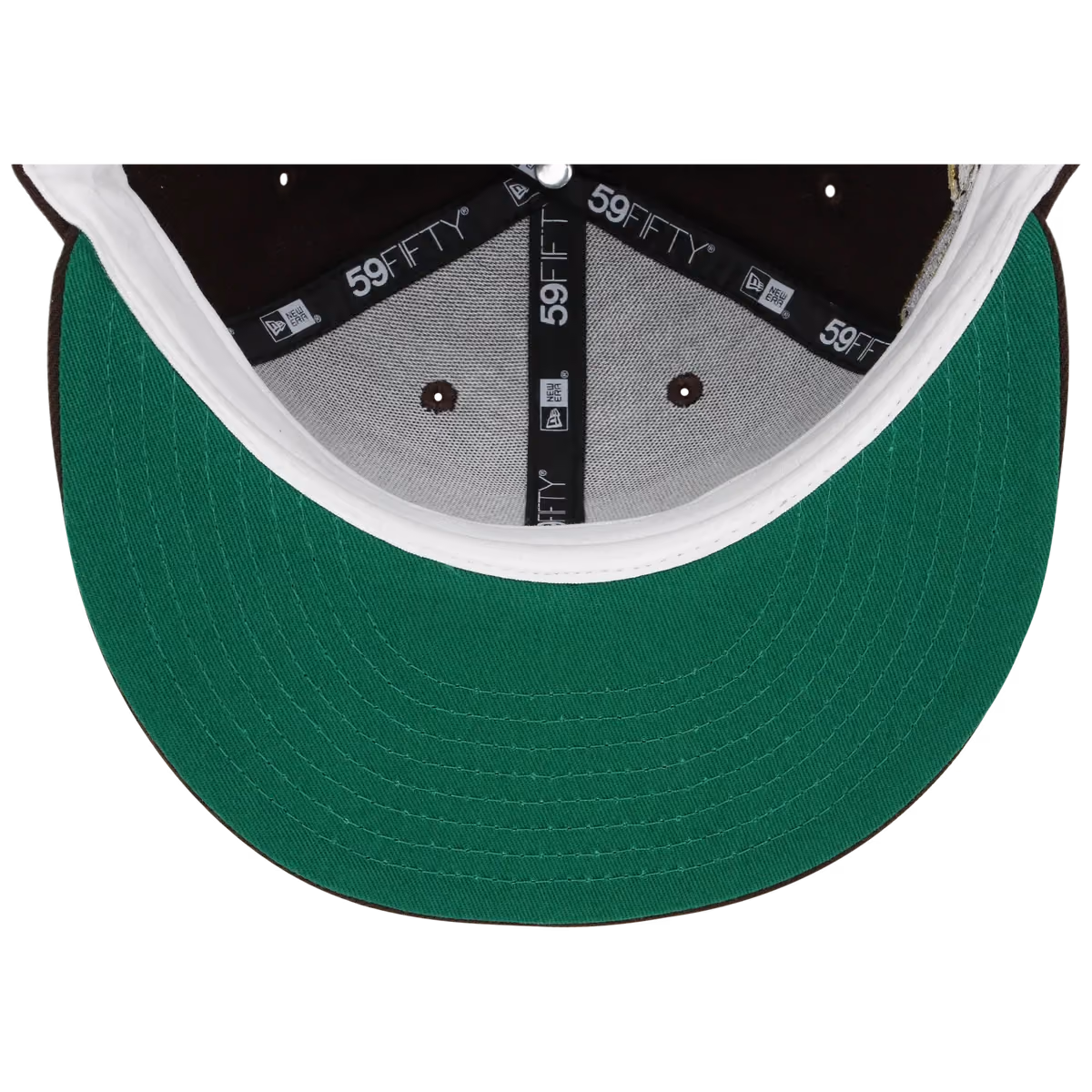 San Diego Padres San Diego Crown the City (Dark Brown/Dark Brown)New Era 59FIFTY back view