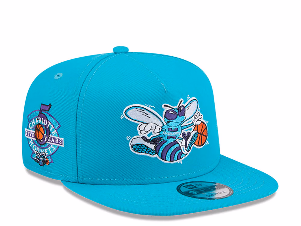 New Era Charlotte Hornets HWC 9Fifty A Frame Snapback Hat front