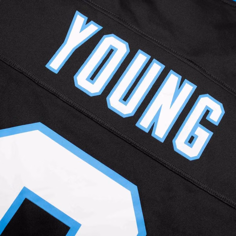 Bryce Young #9 Carolina Panthers Nike Game NFL Jersey Black view 4