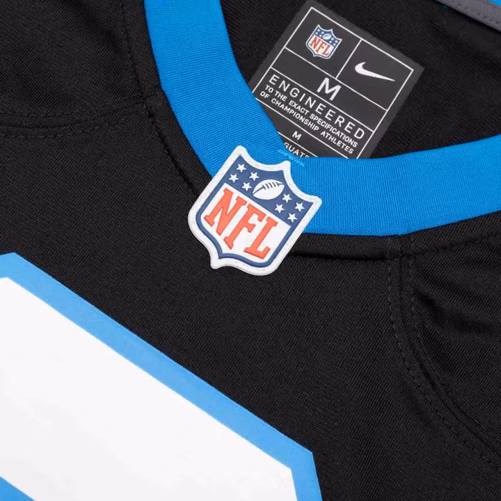 Bryce Young #9 Carolina Panthers Nike Game NFL Jersey Black view 5